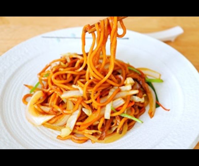 叉烧捞面 27. Roast Pork Lo Mein
