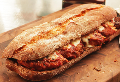 Eggplant Parmigiana Sub Image