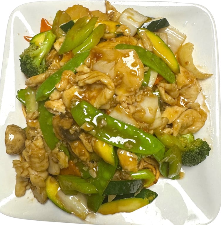 Chicken Pan Fried Noodle