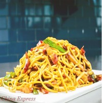 Roast Pork Lo Mein 叉烧捞面