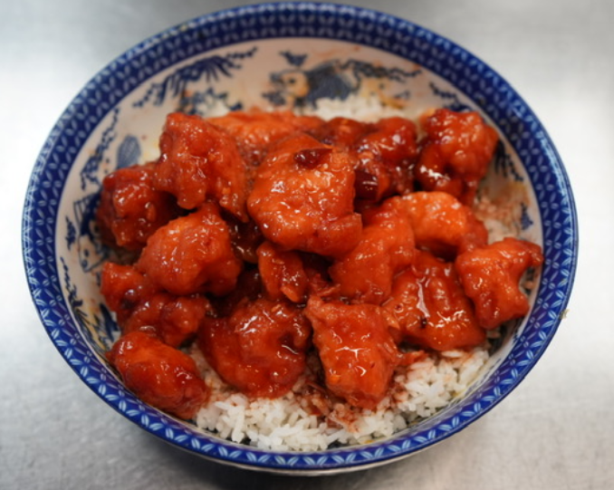 General Tso's Chicken Rice Bowl<br>左宗鸡盖饭