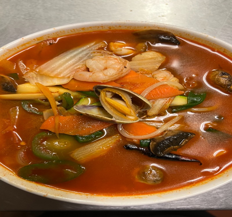 40. "Chow Ma" Spicy Seafood Noodle Soup Image