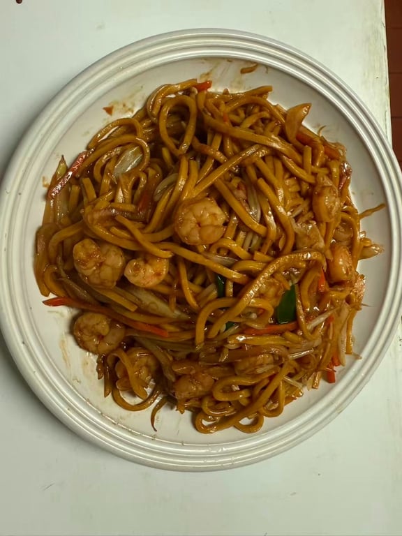 705. 虾捞面<br> Shrimp Lo Mein