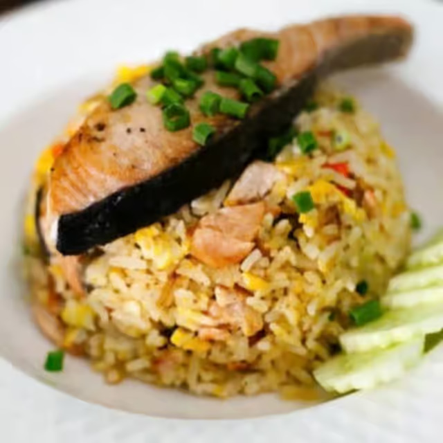 Salmon Fried Rice
