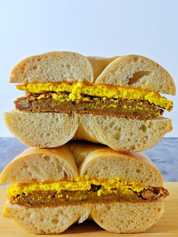 Vegan Sausage Egg and Cheese