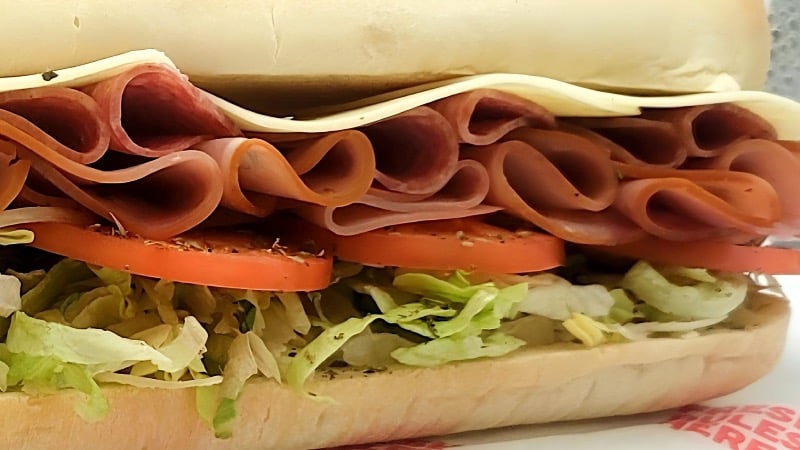 2. Ham, Salami & Provolone Cheese