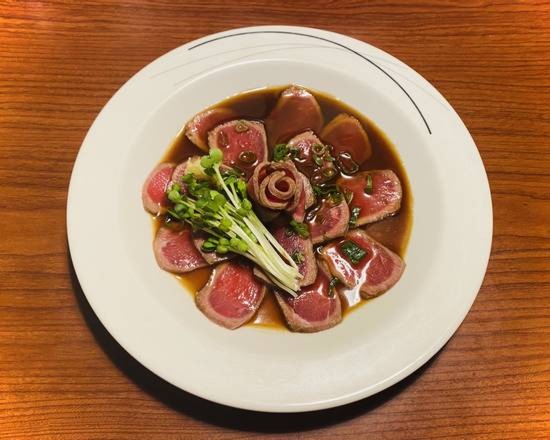 Beef Sashimi with House Special Sauce Image