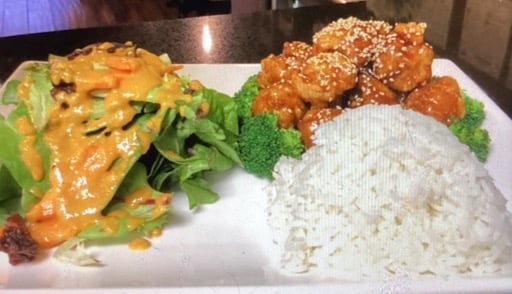 8. Honey Sesame Sauce Lunch