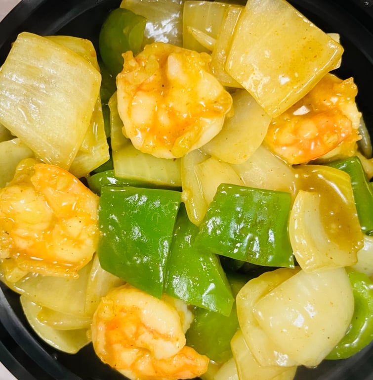 CS12. Curry Shrimp 咖喱虾