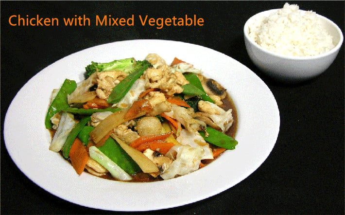 C-2. Chicken with Mixed Vegetable
