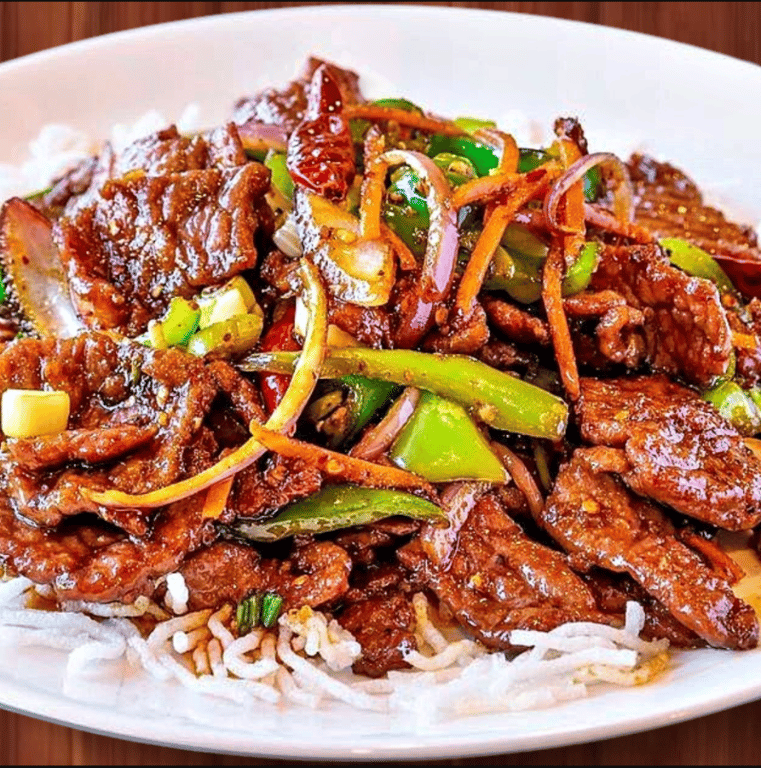 L3. 蒙古牛 Mongolian Beef