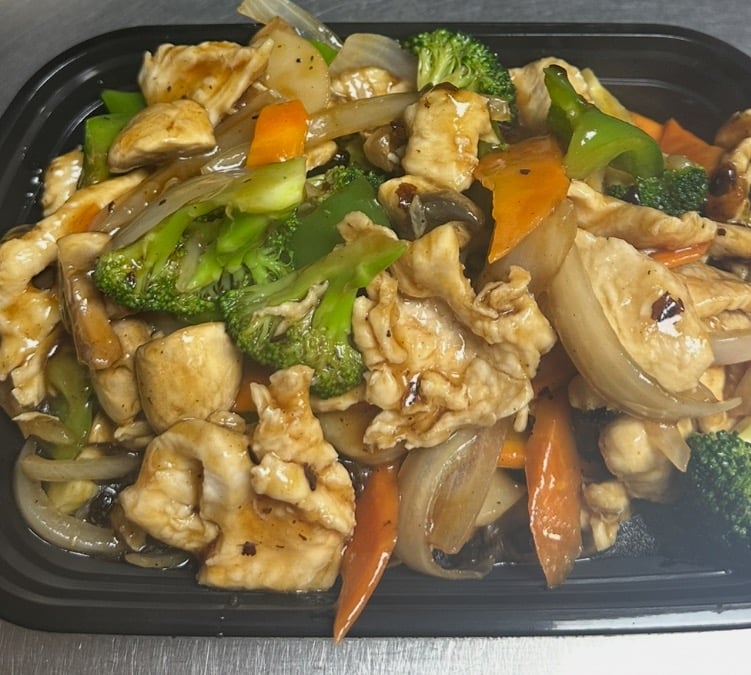 72. Chicken w. Black Bean Sauce