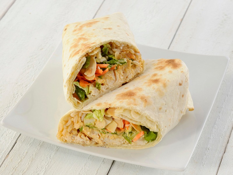 Sesame Thai Wrap