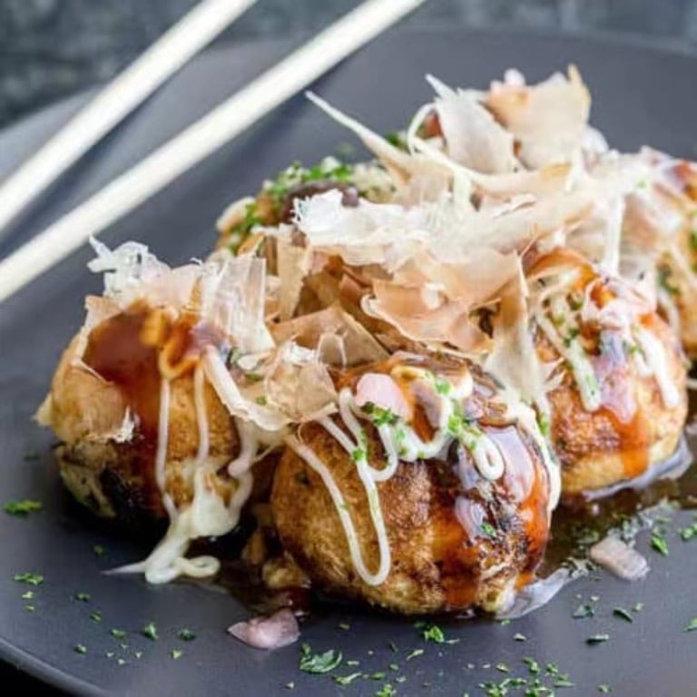 A22. Takoyaki Octopus Balls (6)