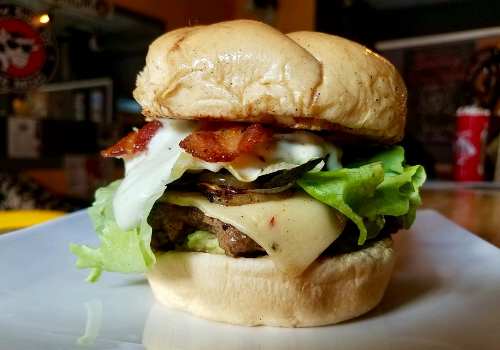 Guac-Zilla Burger