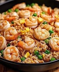 Arroz Chaufa De Camarón (Peruvian Shrimp Fried Rice)