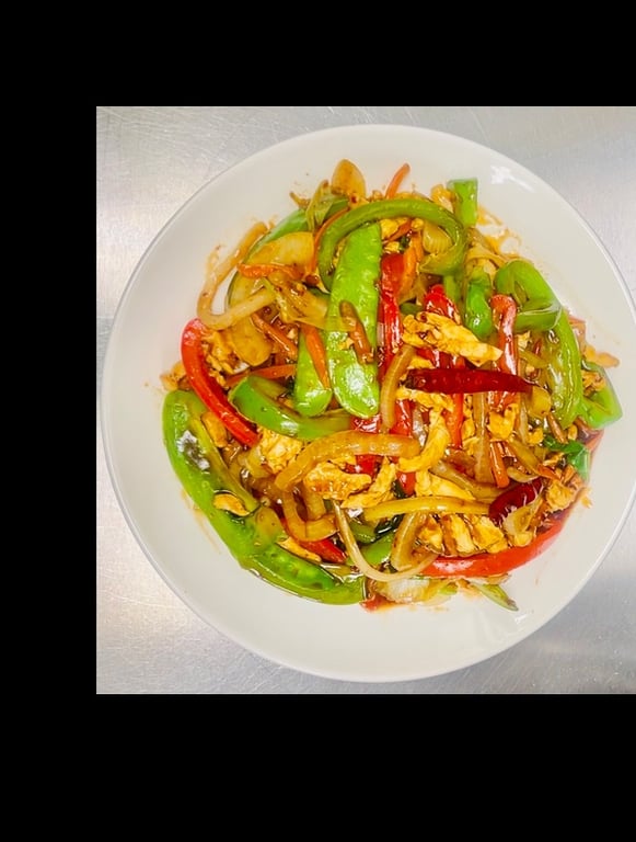 Hot & Spicy Chicken 干烧鸡