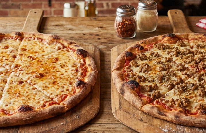 2 Pizza 1 Large Beef 1 Large Cheese & an Appetizer