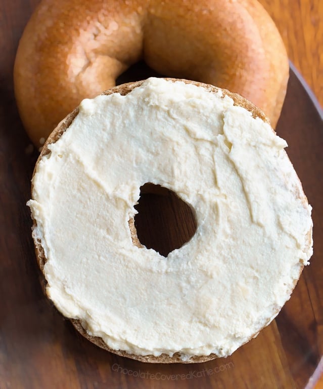 Vegan Cream Cheese Bagel