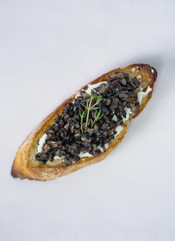 12 Crostinis Champignon truffe