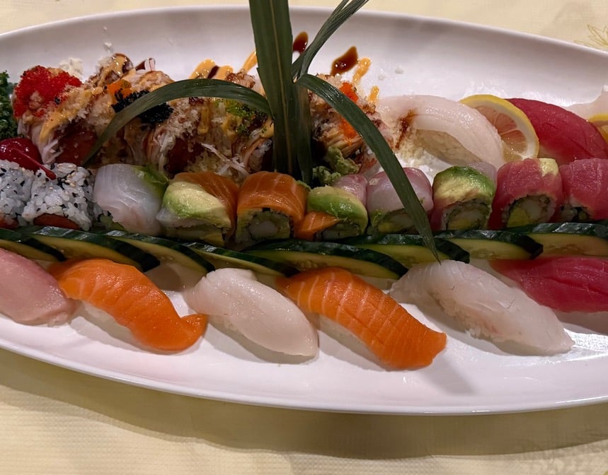 Mushroom Special Sushi For Two