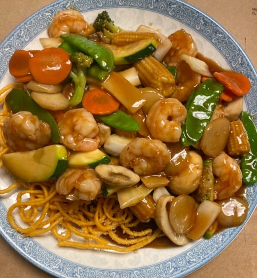 110. Shrimp Pan Fried Noodle