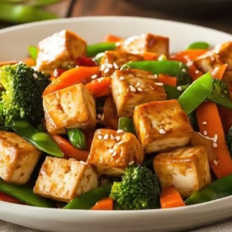 89. 什菜豆腐 Bean Curd w. Mixed Vegetable