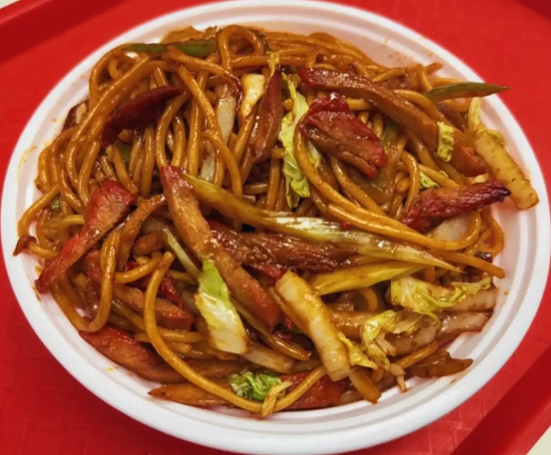 42. Roast Pork Lo Mein