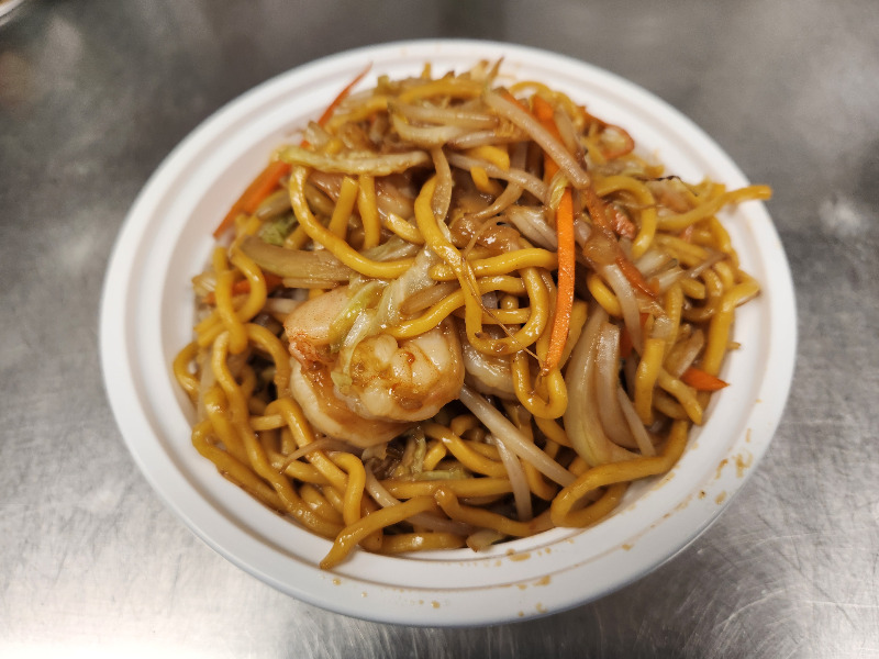 27. Shrimp Lo Mein 虾捞面