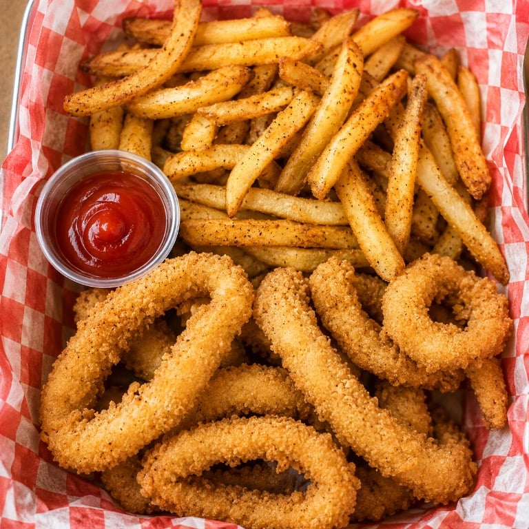 Fried Calamari Basket  炸鱿鱼篮
