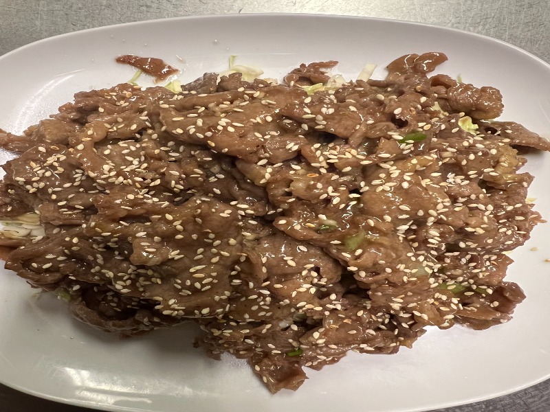 36. Korean Style Beef