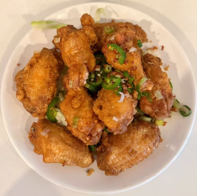 Salt and Pepper Chicken Wings