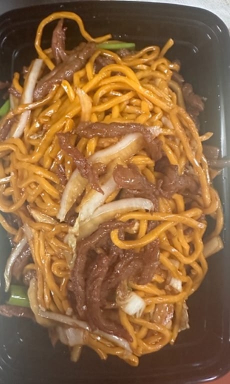 44. Fresh Beef Lo Mein