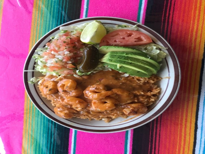 Camarones a la Diabla