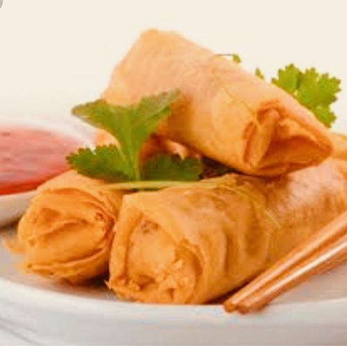 1) Spring Rolls (4 rolls) Image