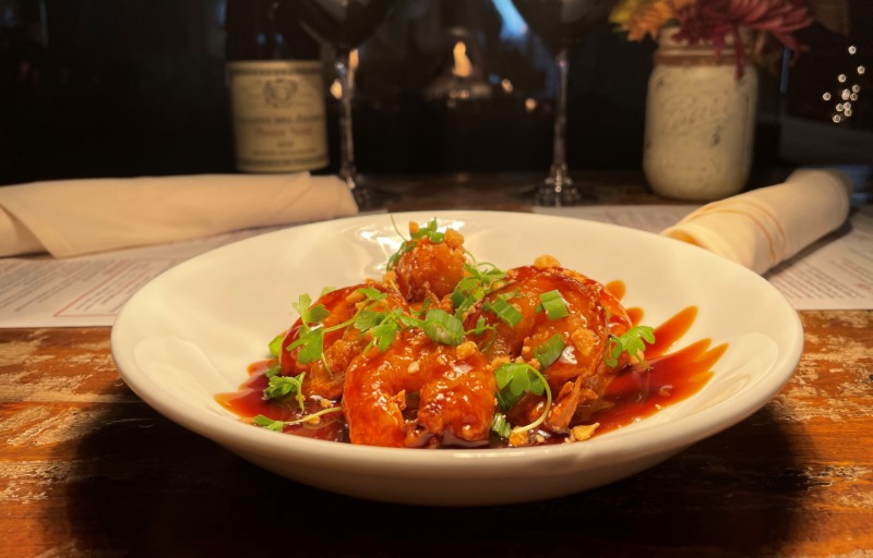 Crispy Kung Pao Shrimp
