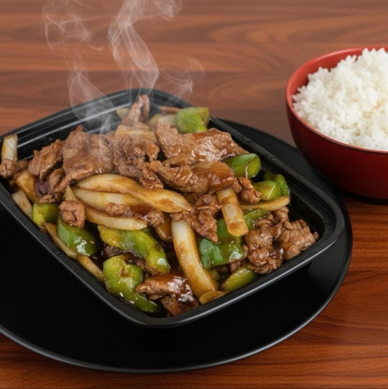 64. Pepper Steak w. Onions