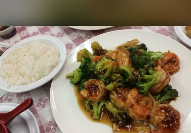 P1. Shrimp w. Broccoli 芥兰虾