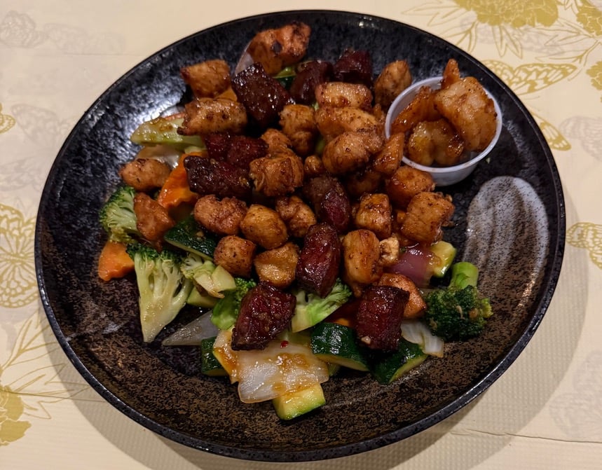 C. Hibachi Steak & Chicken