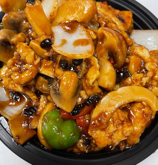 Chicken with Black Bean Sauce
