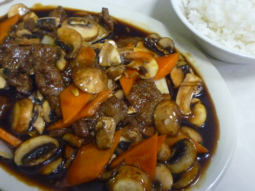 Mushroom Beef