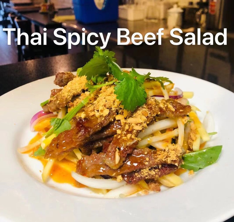 6. Thai Spicy Beef Salad