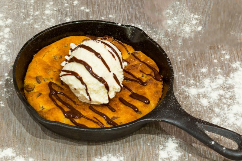 Chocolate Chip Skillet Cookie