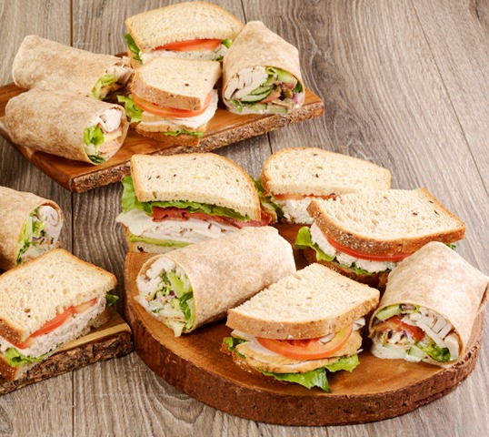 Assorted Wrap & Sandwich Box