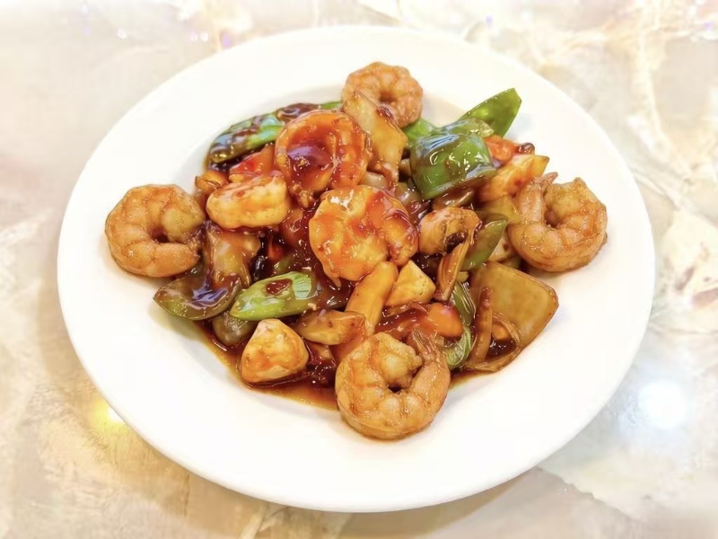 Shrimp with Garlic Sauce