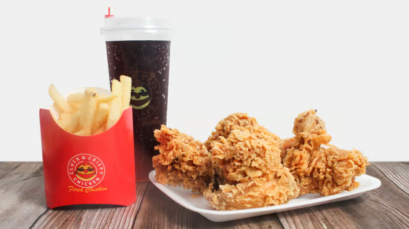 C2. 炸鸡翅套餐 Fried Chicken Wings Combo