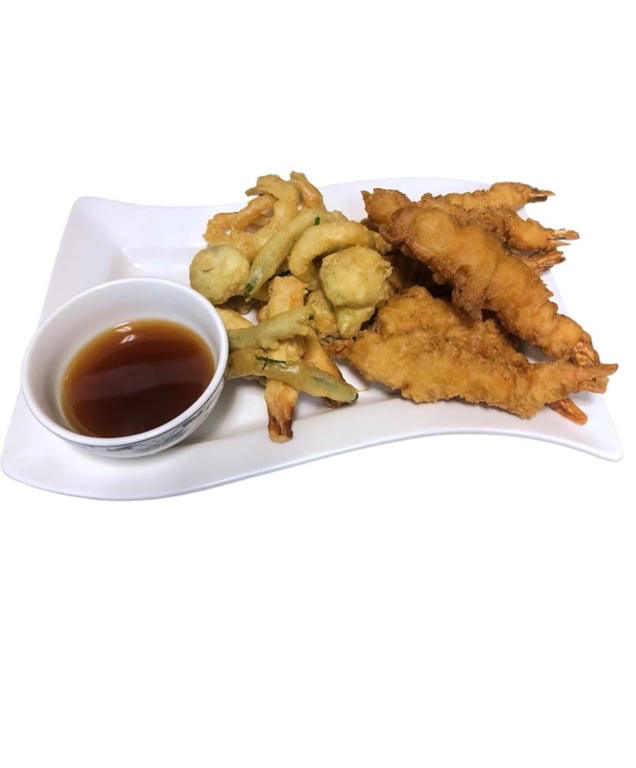 J17. Shrimp Vegetable Tempura