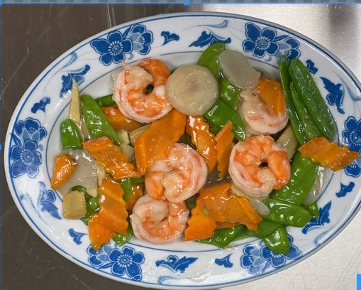 98. Shrimp w. Snow Peas