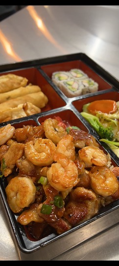 Bento Box Chicken & Shrimp