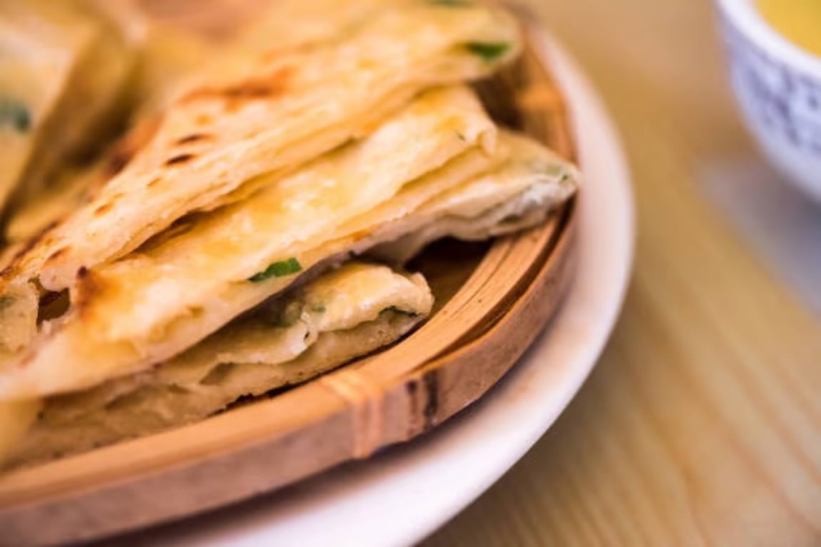 2. Scallion Pancakes (6)